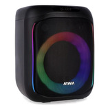 Parlante Portátil Bluetooth Aiwa Infinit Aw-p2016b Color Neg