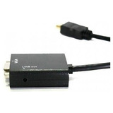 Adaptador De Video Cabo Vga Hdmi Com Saida De Audio Topp