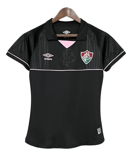 Camisa Fluminense Feminina Goleiro Preta 2023/24