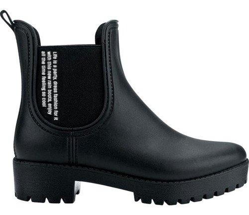 Botas Para Dama De Lluvia Suela Track 1037336