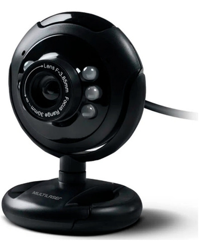 Webcam 16mp Preto Wc045 - Multilaser