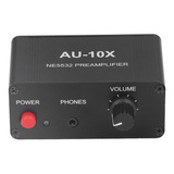 Amplificador De Audífonos 20db Señal De Sonido Estéreo Pho