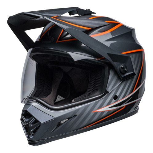 Casco Bell Mx9 Adventure Dalton Gloss Black/orange  Talla M