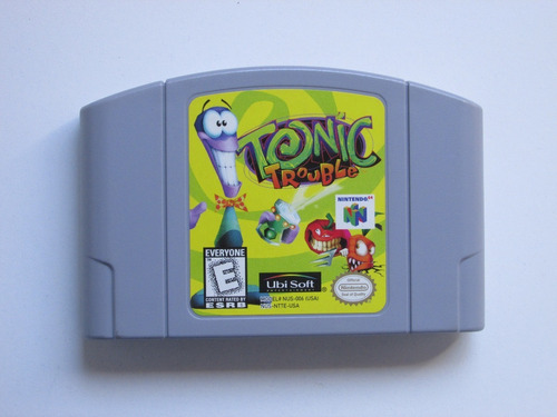 Tonic Trouble Original Nintendo 64 Ntsc Nus-usa