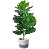 Árbol De Higo Falso Artificial De 40 Pulgadas/ficus Ly...