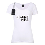 Remera Dama Silent Hill Dibujo Art Logo - Vjsh1