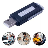 Escuta Espiã Pen Drive Discreto Gravador De Voz 8gb 96 Horas