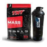 Tnt Mega Mass X 3 Libras Chocolate Y Vainilla