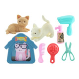 Set Juguete Gato Miniatura Little Pet