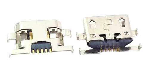5 Conector De Carga Compatível Com Moto G2 Xt1068 Xt1069
