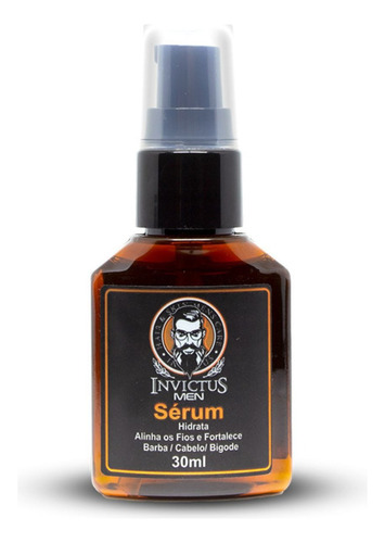 Sérum Hidratante Beard Oil Óleo Pra Barba Invictus Men