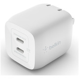 Cargador Pared Dual Belkin Usbc 45w Color Blanco