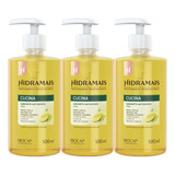 Kit 3 Sabonetes Cucina Limão Siciliano 500ml Hidramais