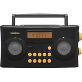 Radio Portátil Sangean Pr-d17 Am/fm-rds Especialmente Diseña