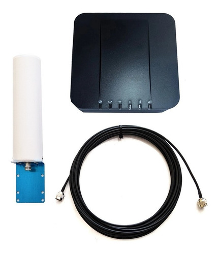 Interface Telular Gsm Fijo 3g + Antena Dbi + Cable 15m