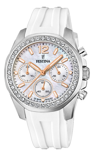 Reloj Dama Festina F20610/1 Calendario Original