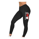 Leggins Deportivos J Para Mujer, Con Estampado De Béisbol, P