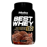Best Whey Iso Whey Isolado 900g  Atlhetica Nutrition