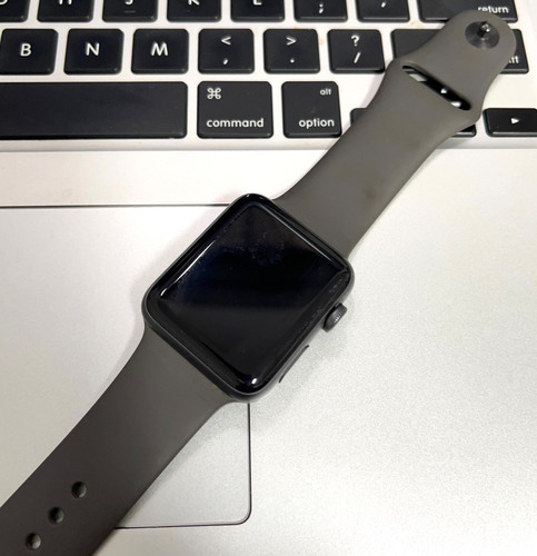 Apple Watch Series 3 42mm Gps Cinza Tela Não Funciona