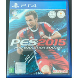 Jogo Pes 2015 Futebol Pro Evolution Soccer Ps4 Mídia Físico