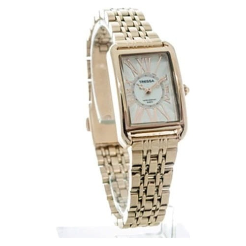 Reloj De Mujer Tressa Pat G Elegante Numeros Romanos