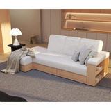 Sofa Cama Moderno Extraible Otomano Cajon Almacenamiento