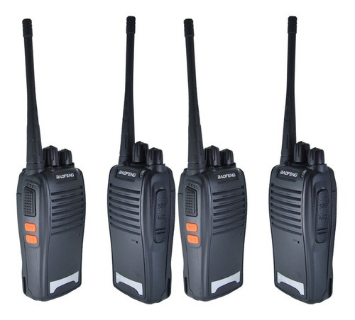 Kit 2 Pares Rádio Comunicador Walk Talk Profissional 777s