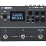 Boss Rv-500 Pedal De Efectos De Reverberación, Procesador De