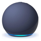 Echo Dot 5 Geração Alexa / Relógio / Bluetooth - Azul