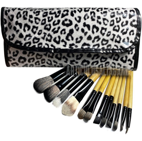 Set Brochas Maquillaje 12 Pcs 