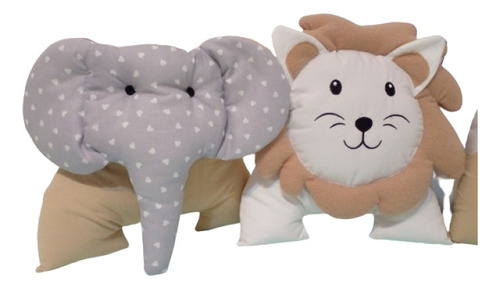  Chichoneras Almohadas Animalitos Montessori Cuna Por Unidad