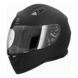 Casco Moto Integral Shiro Sh-881 Negro Mate Agrobikes