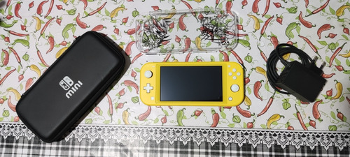 Nintendo Switch Lite Desbloqueado + Cartão Micro Sd 128gb