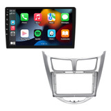 Radio 9 Qled Android Carplay 4gb/64g + Bisel Hyunday Accent