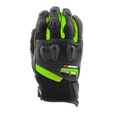 Guantes Piel / Textil Moto Joe Rocket Speedmaster Air Neón