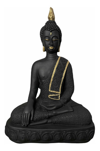 Buda Escultura Figura Zen Buda Tibetano Mudra Yoga
