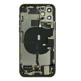 Carcaça iPhone 11 Pro Chassi Aro Botões Compatível Com Flex