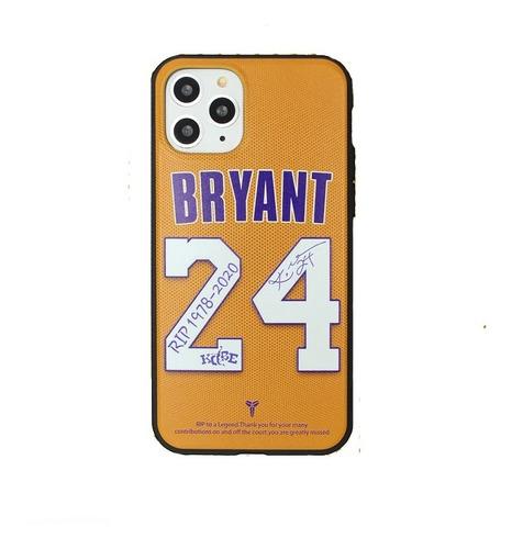 Capinha Capa Compatível Com iPhone 7 8 Kobe Bryant Basquete