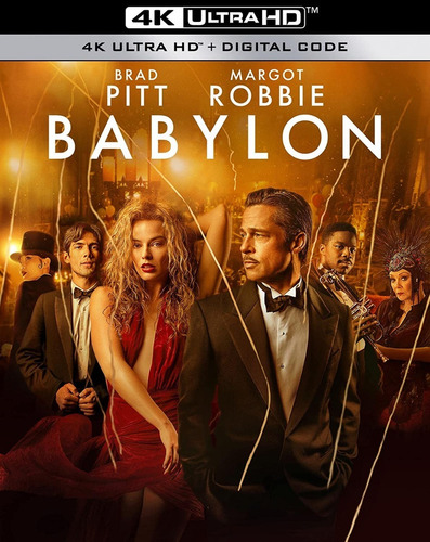 Babylon Brad Pitt Margot Robbie Pelicula 4k Uhd