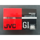 Fita Cassete Jvc Gl-60 Min Type I Normal Virgem E Lacrada