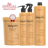  Shampoo Trivitt/hidratacao/cauterizacao/fluido Para Escova