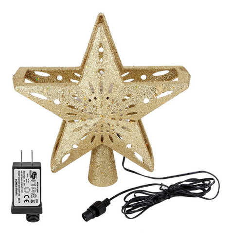 Proyector De Árbol De Navidad, 100-240 V, Led Hollow Star