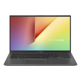 Laptop Asus Vivobook X512ja Slate Gray 15.6 , Intel Core I7 1065g7  8gb De Ram 1tb Hdd 256gb Ssd, Intel Iris Plus Graphics G7 1920x1080px Windows 10 Home