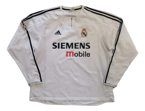 Jersey Real Madrid 2003 adidas Manga Larga 