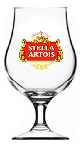 Copa Vidrio Dublin Cerveza Logo Stella Artois 400 Ml 