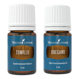 Kit De Aceites Esenciales De Tomillo Y Orégano Young Living 