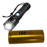 Bateria Recarregável 26650 1200 4.3v Lanterna Tática