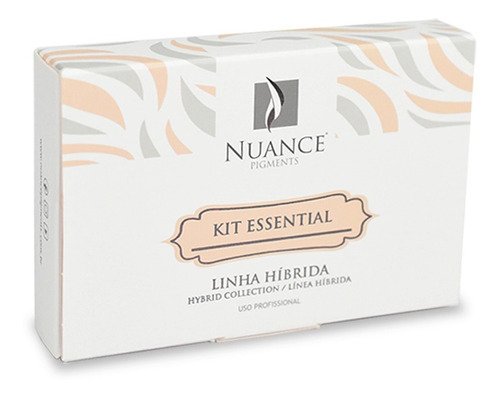 Nuance Kit Essential Híbrido Pigmentos Sobrancelhas - 4x5ml