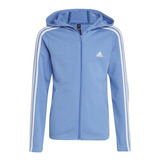 Moletom adidas Essentials 3-stripes Infantil - Azul