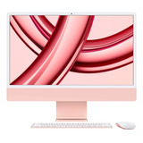 Apple iMac  Tela Retina 4.5k 24 : Apple M3- 256 Gb - Rosa